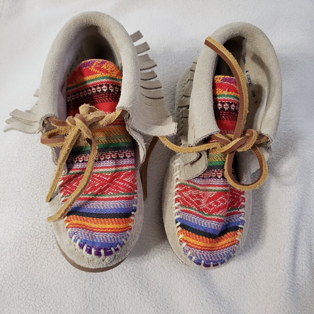 Minnetonka Kids Moccasins Shoes